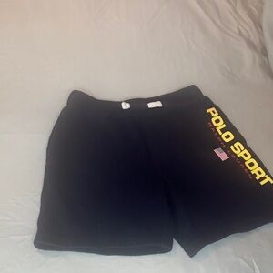 Polo by Ralph Lauren Women's Black Athletic Shorts